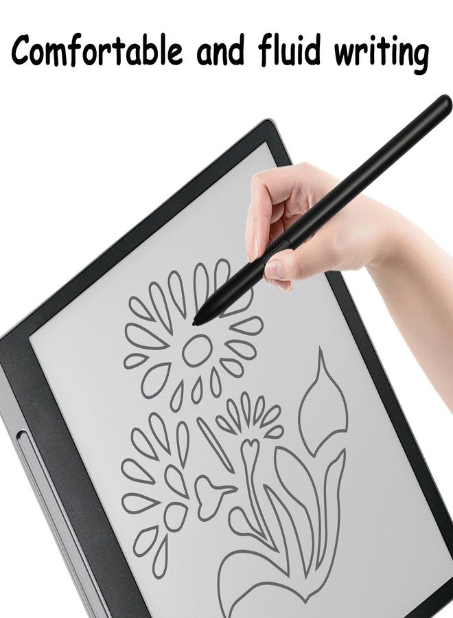 كاوشونغ قلم اللمس A-10 لقلم الورق الذكي مع ممحاة، متوافق مع قلم اللمس الورقي Lenovo Yoga (أسود) - Image 4
